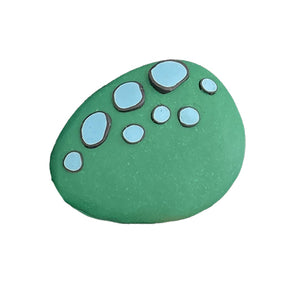 Green Dinosaur Egg Fridge Magnet