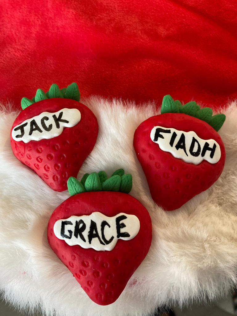 Strawberry Name Fridge Magnet