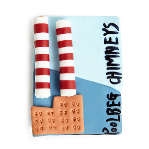 Poolbeg Chimneys Fridge Magnet